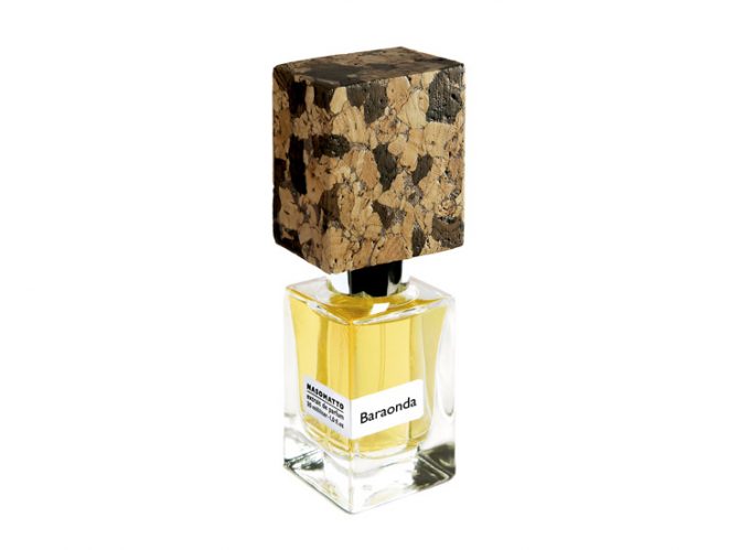 Botella Extracto de Perfume con tapón de corcho Nasomatto Baraonda