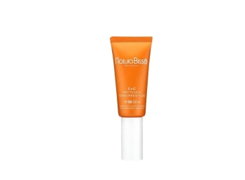 Protector solar bote naranja Natura Bisse C+C Dry Touch Sunscreen Fluid