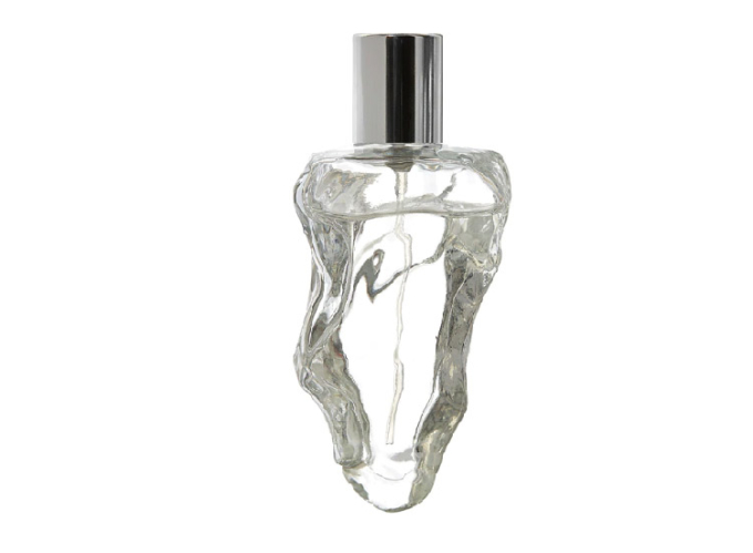 Frasco de perfume de cristal en forma de silex Neandertal Them