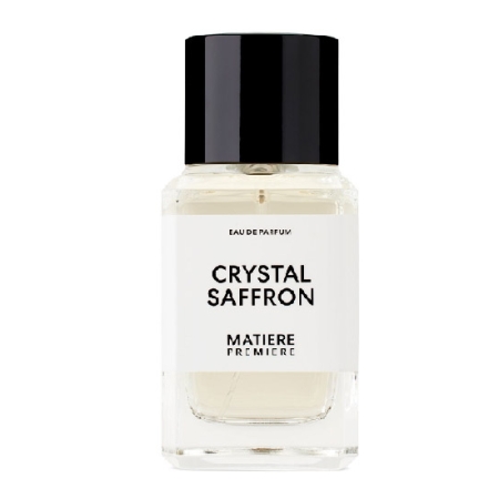 FRasco de cristal con tapon negro Matiere Premiere Crystals Saffron