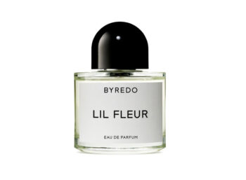 Frasco minimalista de Agua de Perfume Byredo Lil Fleur