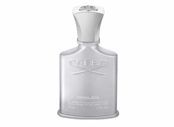 Frasco de Perfume y tapón plateados Creed Himalaya