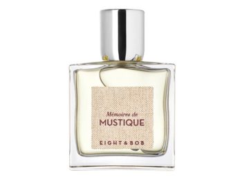 Frasco de Agua de Perfume trasparente con tapón plateado Eight & Bob Mémoires de Mustique