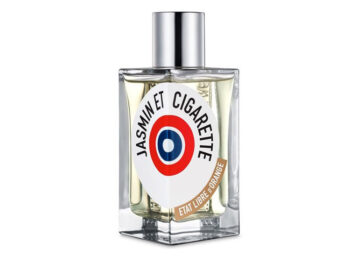 Frasco Agua de Perfume trasparente con tapón plateado Etat Libre d´Orange Jasmin et Cigarette