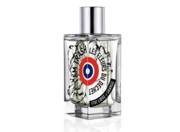 Frasco de perfume trasparente con tapón plateado Etat Libre d´Orange Les Fleurs du Dechet -I am Trash