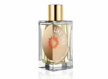Frasco de Perfume trasparente con tapón dorado Etat Libre d´Orage Like This