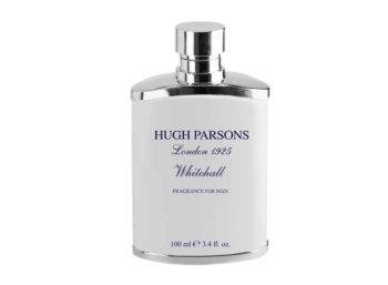 Frasco de Perfume blanco con forma de petaca Hugh Parsons Whitehall