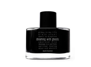 Frasco de Perfume negro Mark Buxton Dreaming with Ghosts
