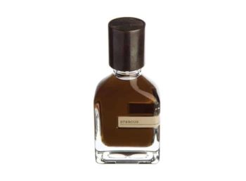 Frasco de cristal con tapón metálico de extracto de perfume Orto Parisi Stercus