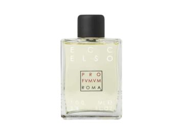 Frasco de cristal rectangular de extracto de perfume Profumum Roma Eccelso