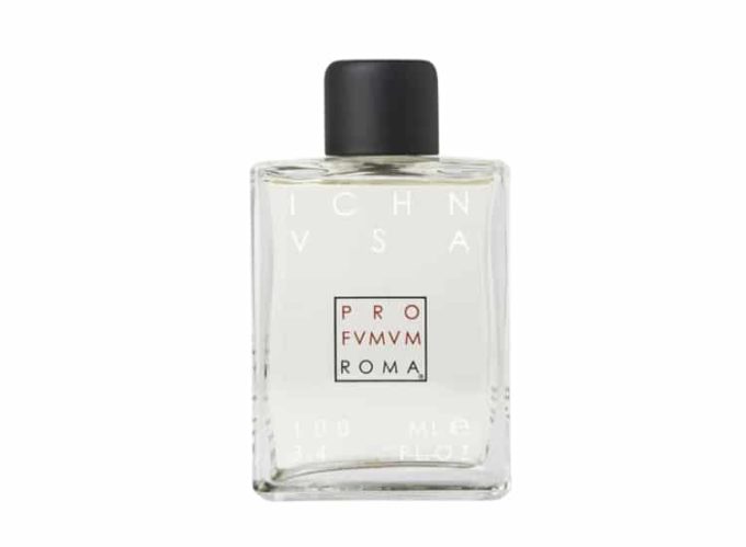 Frasco de cristal rectangular de extracto de perfume Profumum Roma Ichnusa