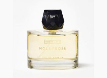 Frasco de cristal ovalado de agua de perfume Room 1015 Holly Rose