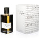 Frasco de agua de Perfume L´con caja con partitura musical Orchestre Parfum Cuir Kora